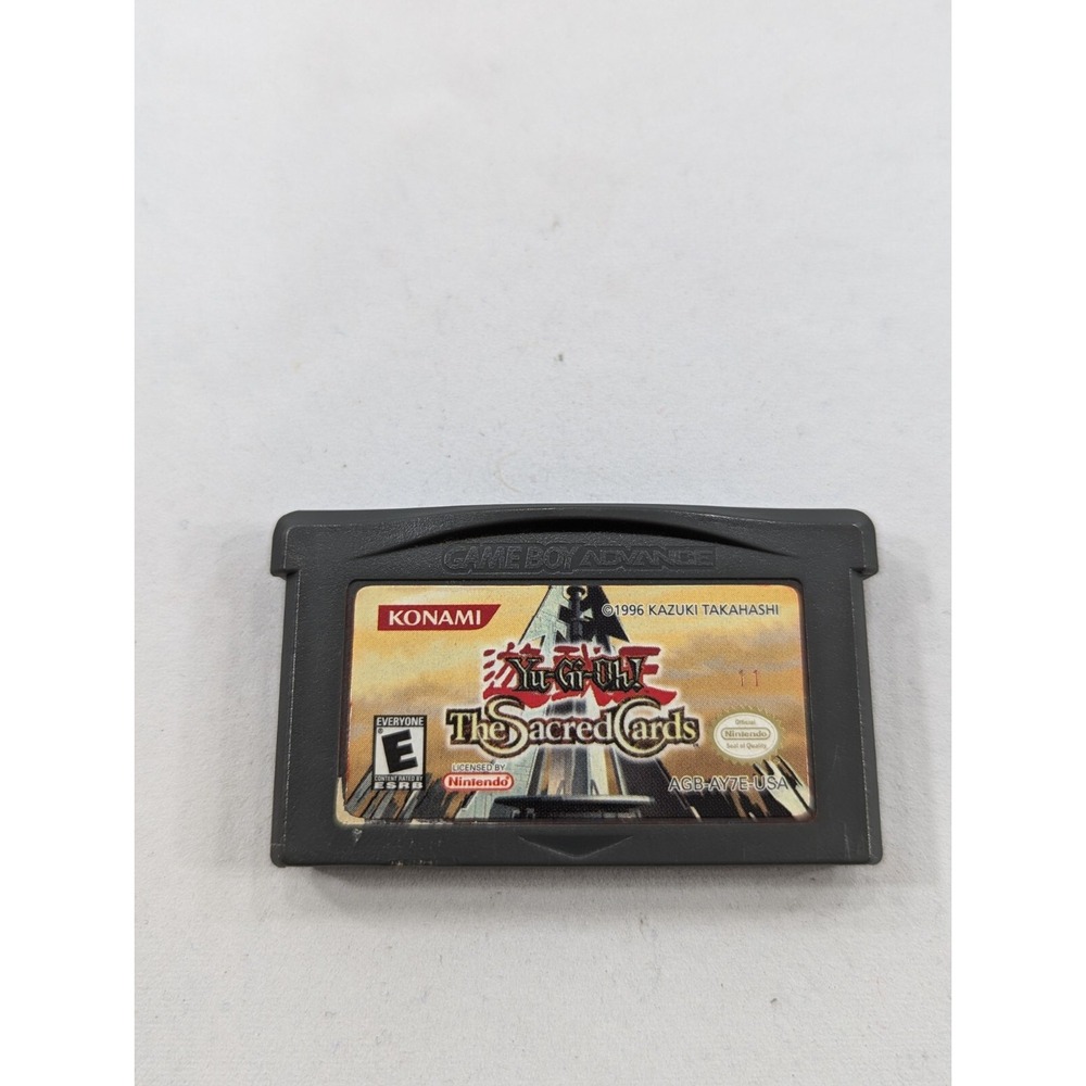 Yu-Gi-Oh! The Sacred Cards Nintendo Game Boy Advance GBA Game Only TESTED